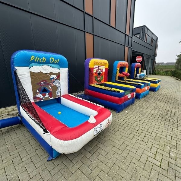 4 Spelattracties Opblaasbaar