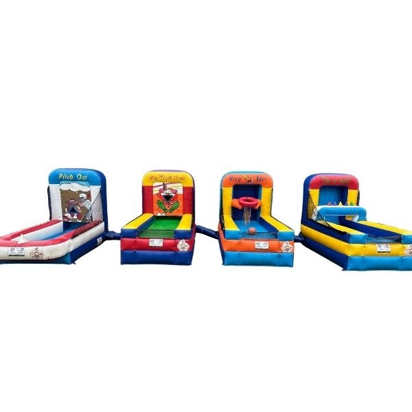 4 Spelattracties Opblaasbaar